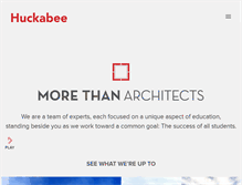 Tablet Screenshot of huckabee-inc.com